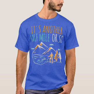 T-shirt Rétro Camping extérieur Randonnée Backpacking