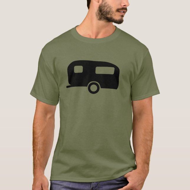 T-shirt Rétro caravane (Devant)