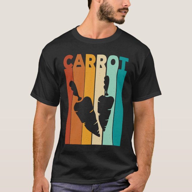 T-shirt Retro Carrot (Devant)
