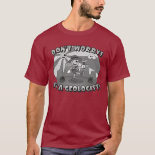 T-shirt Retro Cartoon - Ne vous inquiétez pas ! Je suis gé