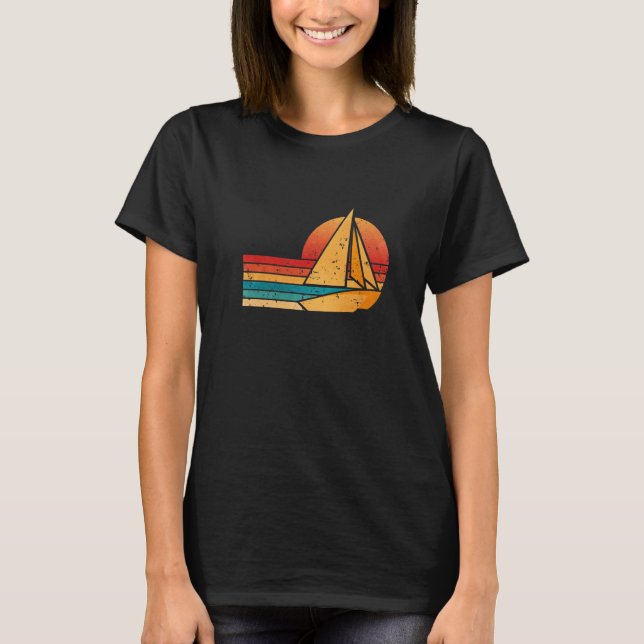T-shirt Retro Catamaran (Devant)