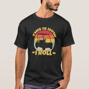 T-shirt Retro C'Est Comme Ça Que Je Passe Le Panier De Gol