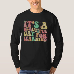 T-shirt Rétro C'est une belle journée pour apprendre Profe