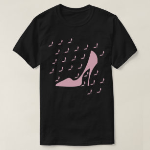 T-Shirt Rétro Chaussure à Talons Hauts