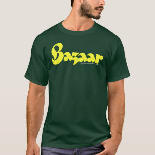T-shirt Rétro chemise de manuscrit de bazar