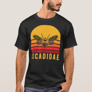 T-shirt Retro Cicada Cicadidae Entomologistes