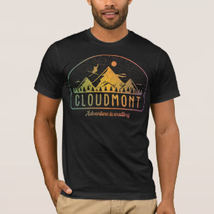 T-shirt Retro Cloudmont Ski Adventure est en attente