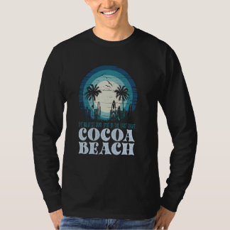 T-shirt Retro Cocoa Beach East Coast Surf Spot Vintage Sun