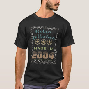 T-shirt Retro Collection Pièces d'origine Skyline Ville Na