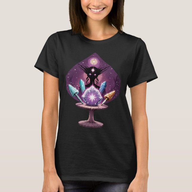 T-shirt Retro Comic Psychedelic Spirit Art (Devant)