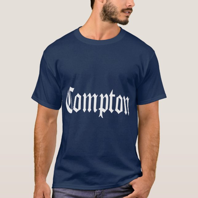T-shirt rétro Compton (Devant)