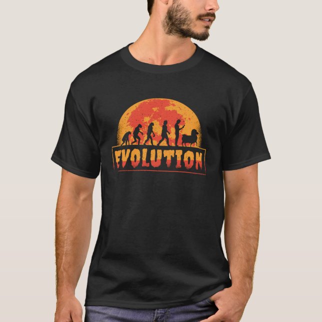 T-shirt Retro Conspiracy Theorist Human Evolution Wake Up  (Devant)