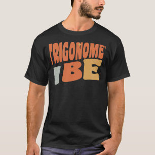 T-shirt Retro Cp Trigonométrie Vibes Enseignante Femmes En