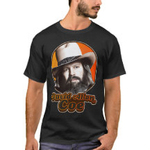 Retro David Allan Coe Outlaw Country Music Hommage