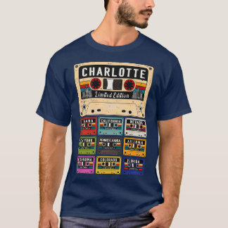 T-shirt Rétro de Charlotte City