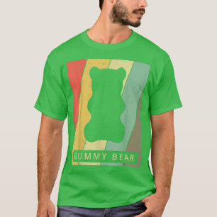 T-shirt Retro de l'ours vintage