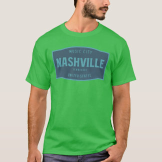 T-shirt Rétro de Nashville Music City