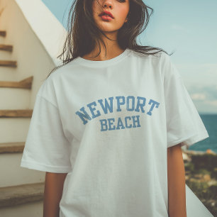 T-shirt Rétro de Newport Beach Unisexe