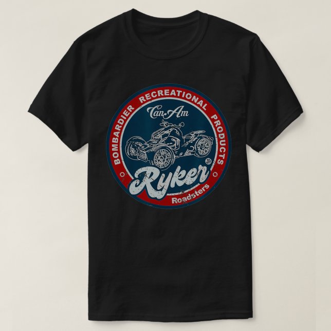 T-shirt Retro de Ryker (Design devant)