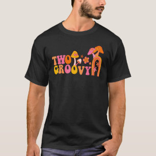 T-shirt Retro Deux Cool Super 2ème anniversaire de fête ju