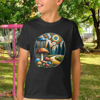 Retro Disque Golf Psychedelic Ai Art