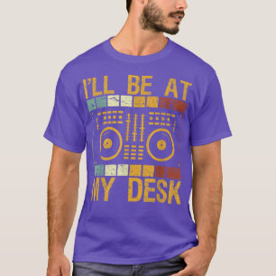 T-shirt Retro DJ Apparel Music Mixage DJ Mixer Vintage Fun