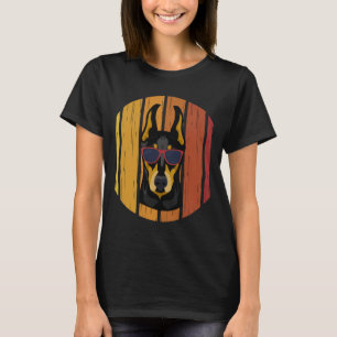 T-shirt Retro Doberman