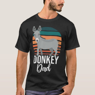 T-shirt Retro Donkey Dad Donkey  Animal Farm