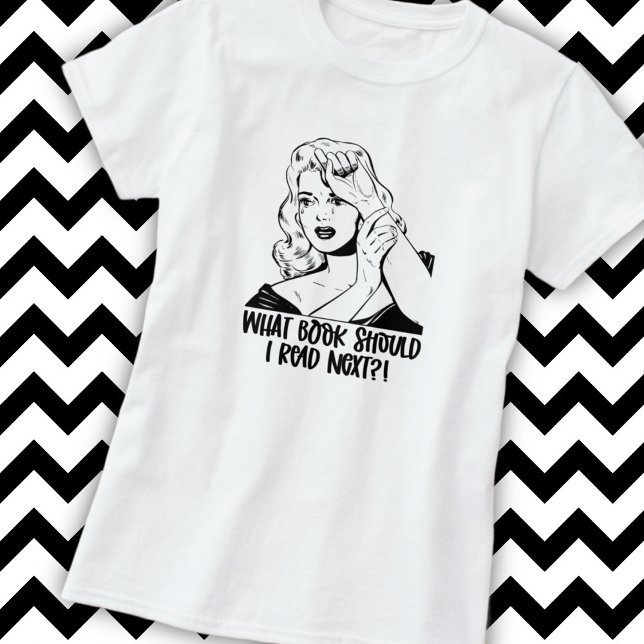 T-shirt Retro Drama Reading Lover Mème (Créateur téléchargé)