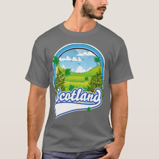 T-shirt Rétro écossais