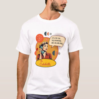 T-shirt rétro et drôle
