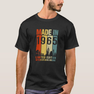 T-shirt Rétro Fait En 1965 58 Ans D'Être Étonnant