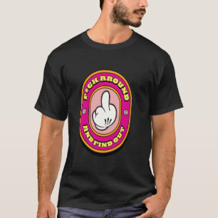 T-SHIRT RETRO FALLEZ AUTOUR ET DÉCOUVREZ FAFO DOIGT DU MIL
