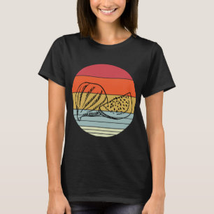 T-shirt Retro Fig Design Figues végétariennes Plante