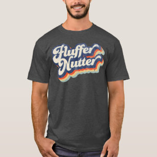 T-shirt Retro FlufferNutter 1970s Conception en détresse
