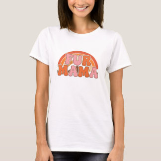 T-shirt Retro Fur Mama Shirt – Petful Mom Vintage Dog Love