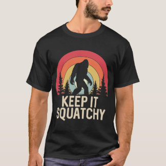 T-shirt Retro Gardez-le squatté