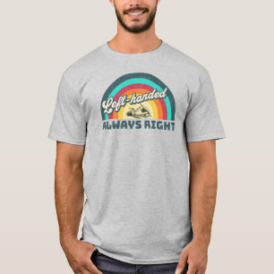 T-shirt Rétro gaucher, toujours droite