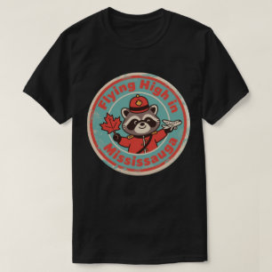 T-shirt Rétro Gendarme au Raton Laveur de Mississauga