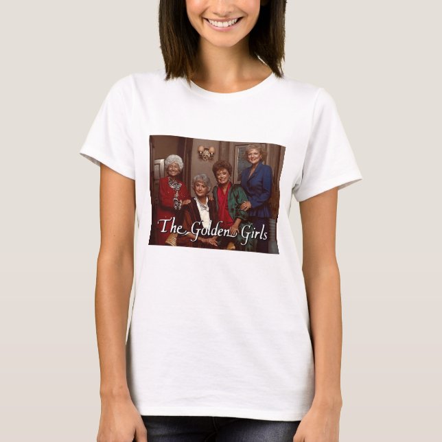 T-Shirt Retro Golden Girls (Devant)