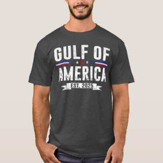 T-shirt Rétro golfe d'Amérique Est 2025 Vintage USA Côtièr