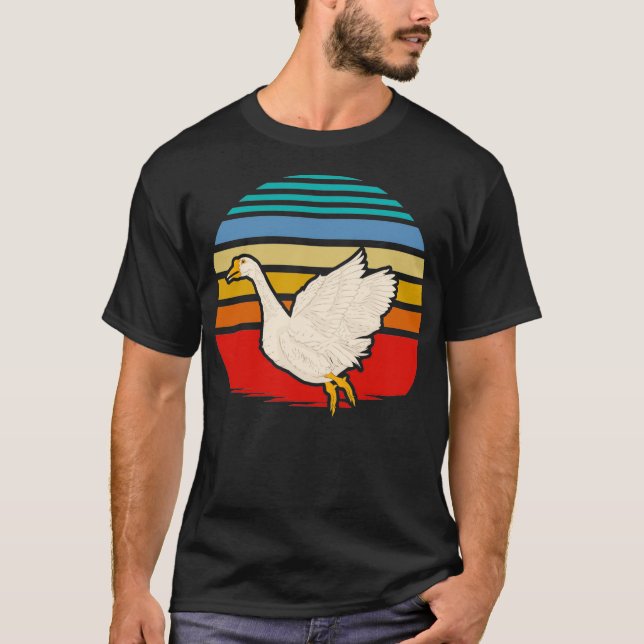 T-shirt Retro Goose (Devant)