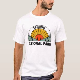 T-shirt Retro Graphic Amateurs de voyage Sequoia Nation Vi