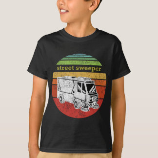 T-shirt Retro Graphic de l'occupation des balayeurs de rue