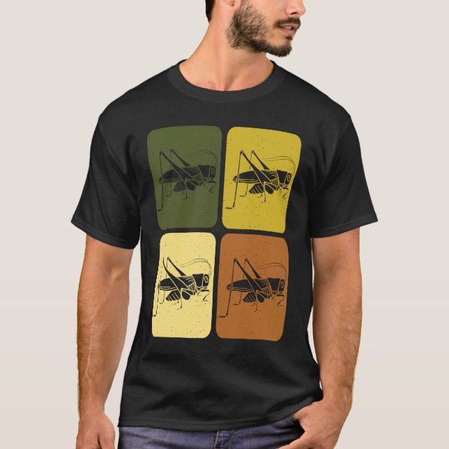T-shirt Retro Grasshopper  1 (Devant)