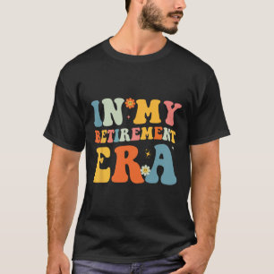 T-shirt Rétro Groovy À Mon Ère De Retraite Hommes Femmes R