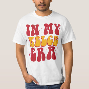 T-shirt Rétro Groovy Dans Mon Ère Kelce 