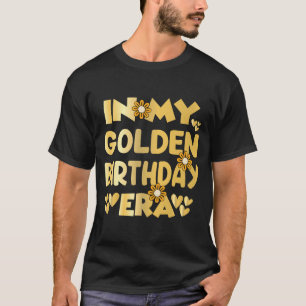 T-Shirt Rétro Groovy De Mon Âge D'or D'anniversair