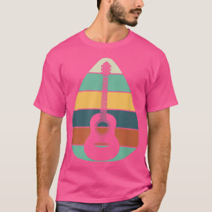 T-shirt Rétro Guitar Musician Bass Guitarist Guitar Player
