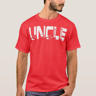 T-shirt Retro Guitariste père oncle Fête des pères de guit